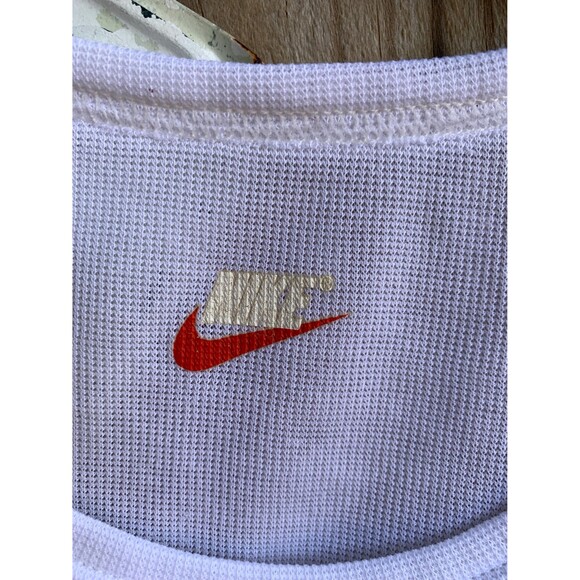 Vintage 90s White Nike tank top nike fits women size M - Picture 5 of 10